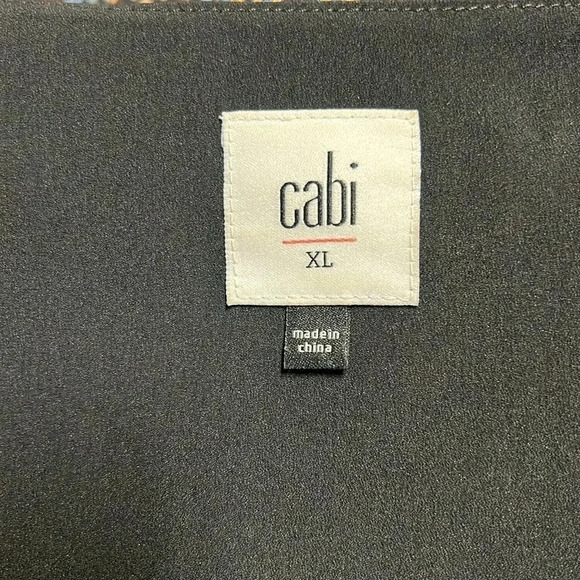 CAbi Floral Poise Bell Sleeve Dress Size XL - Picture 5 of 7